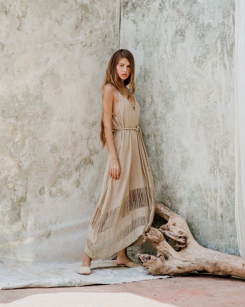 Robe Raw Silk Amazone – Les Amazones Parisiennes