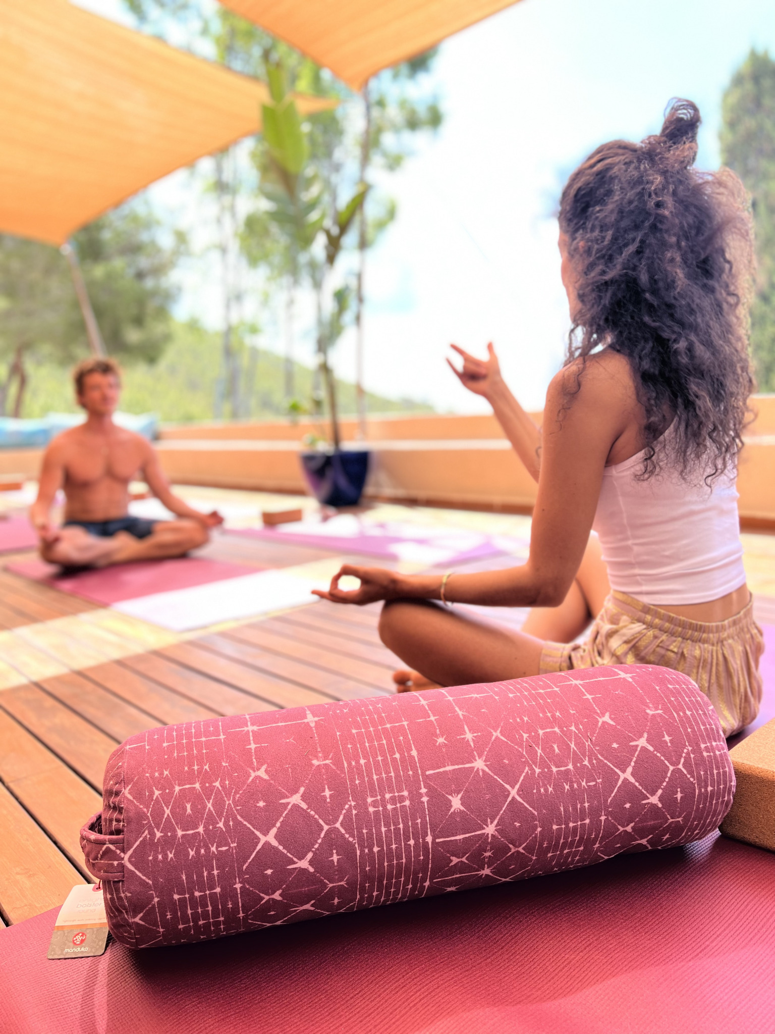 Coussin De Méditation Yogistar - Pour Tabouret De Méditation - Confortable Et Antidérapant - Housse En Velcro